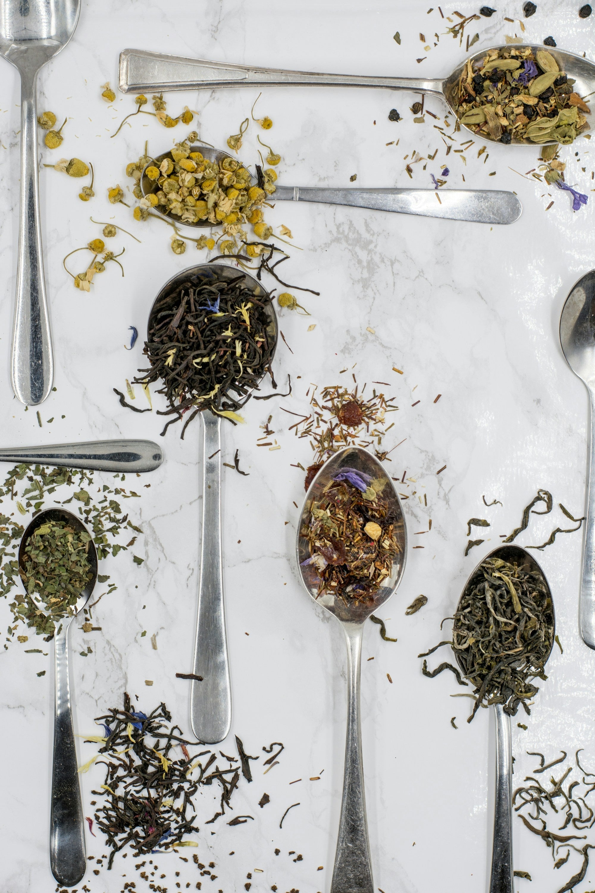 All teas at a glance
