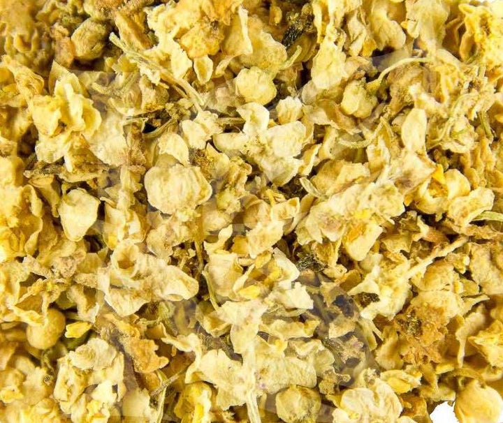 Loose herbs elderflowers organic