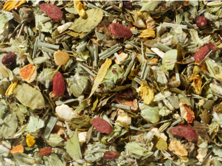 Tisane au sommet de la montagne
