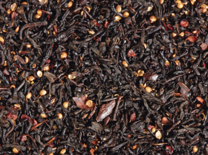 Schwarztee Schokolade