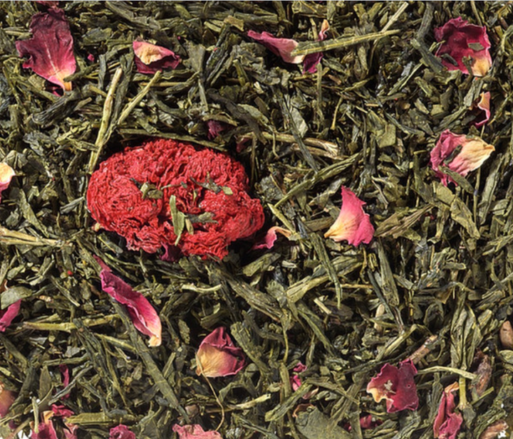 Green tea pomegranate