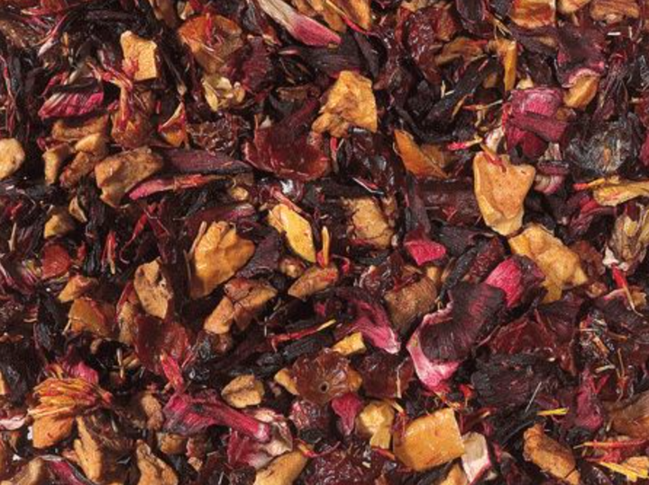 Thé aux fruits d'orange sanguine biologique