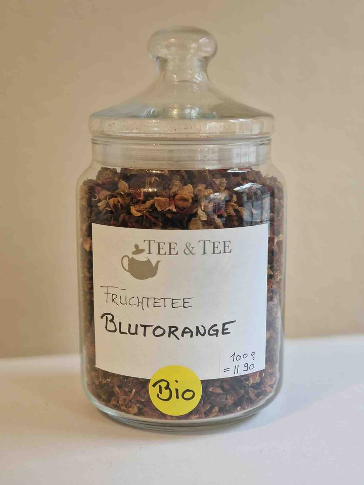 Thé aux fruits d'orange sanguine biologique