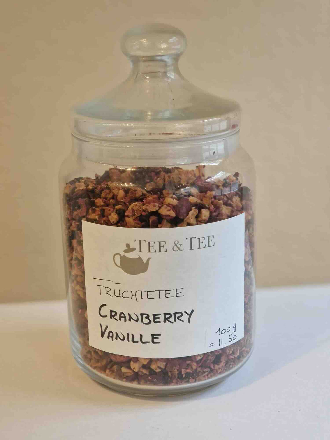 Thé aux fruits canneberge vanille