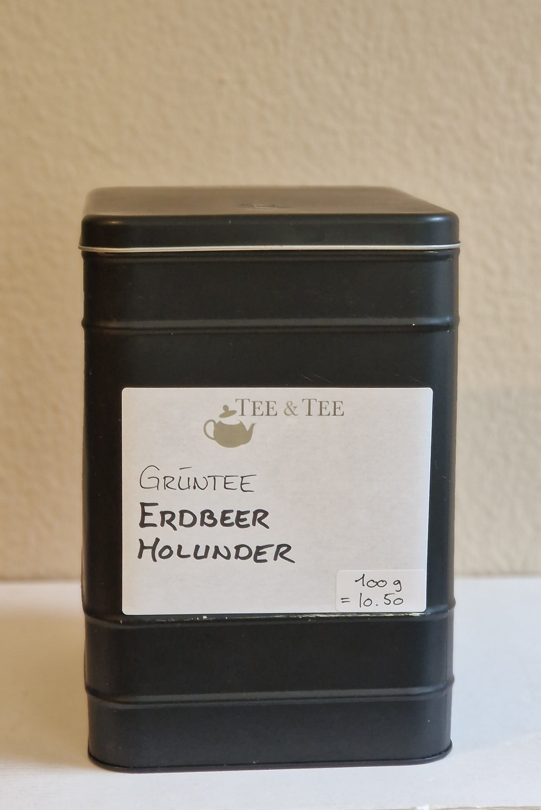 Grüntee Erdbeer Holunder Mohnblüten