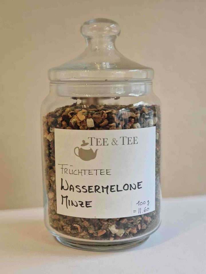 Fruit tea watermelon mint