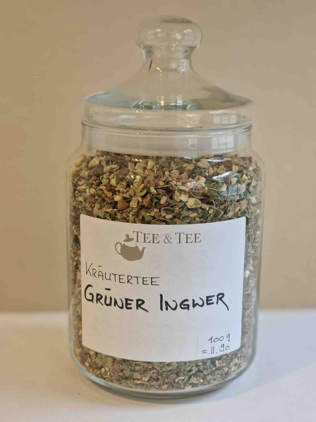 Tisane au gingembre vert