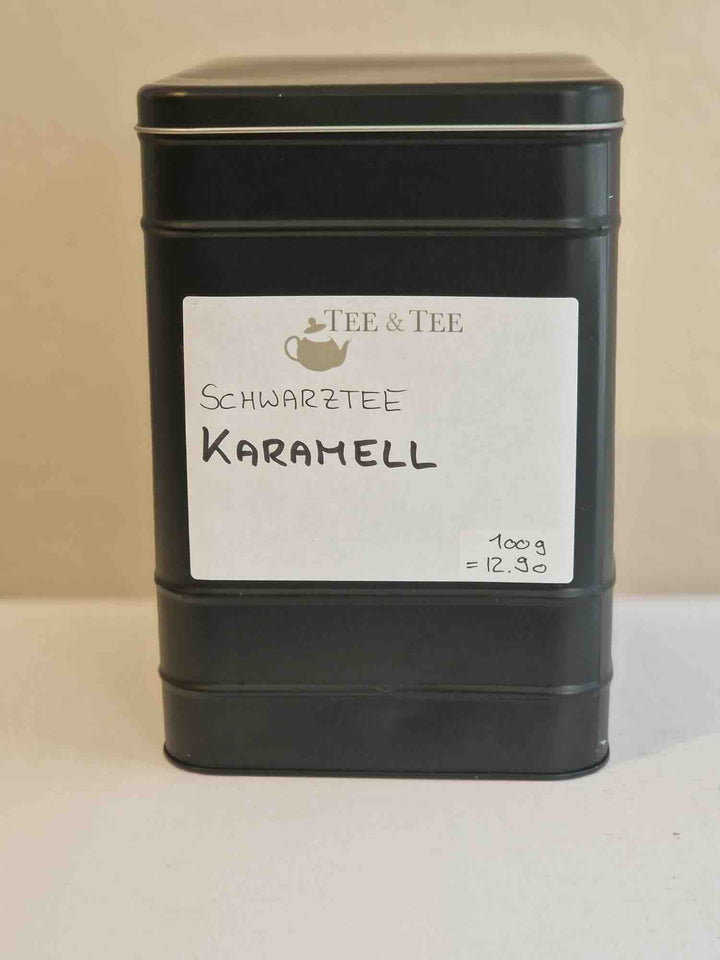 Schwarztee Karamell