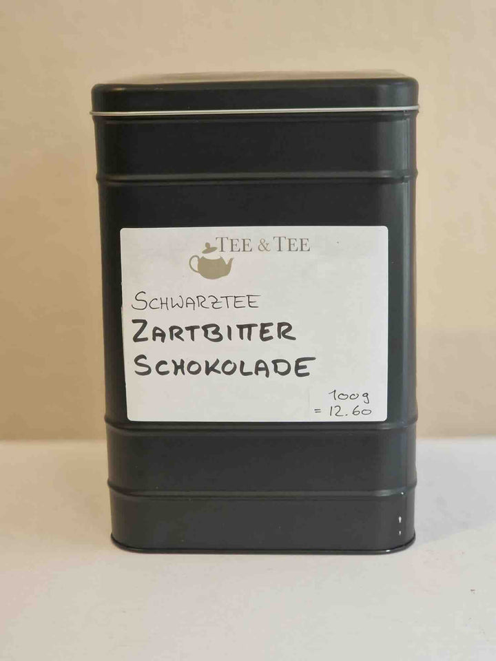 Schwarztee Schokolade
