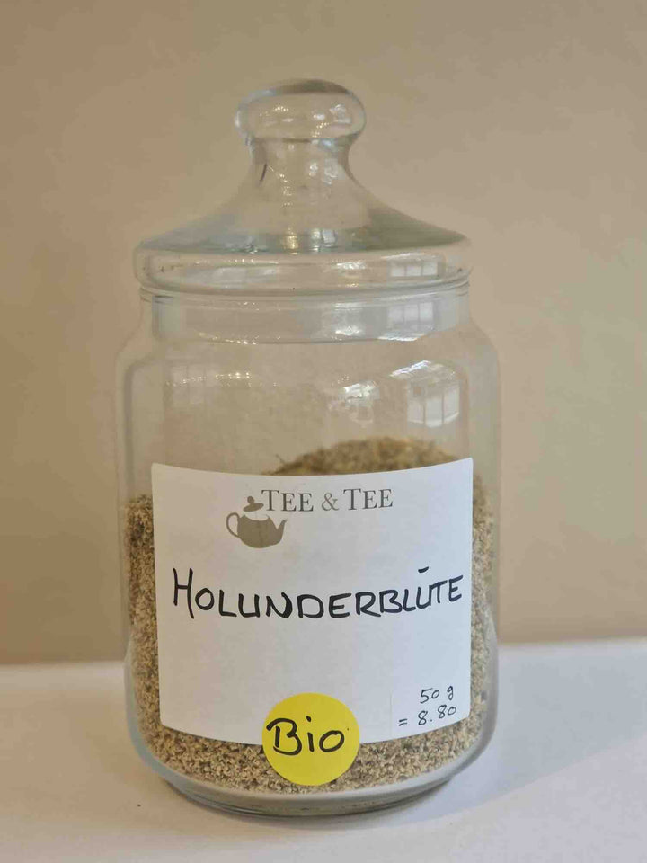 Loose herbs elderflowers organic