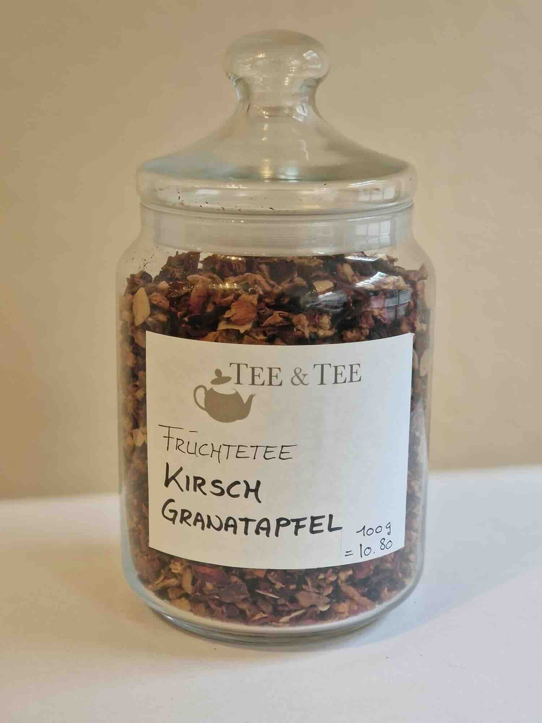 Fruit tea cherry pomegranate