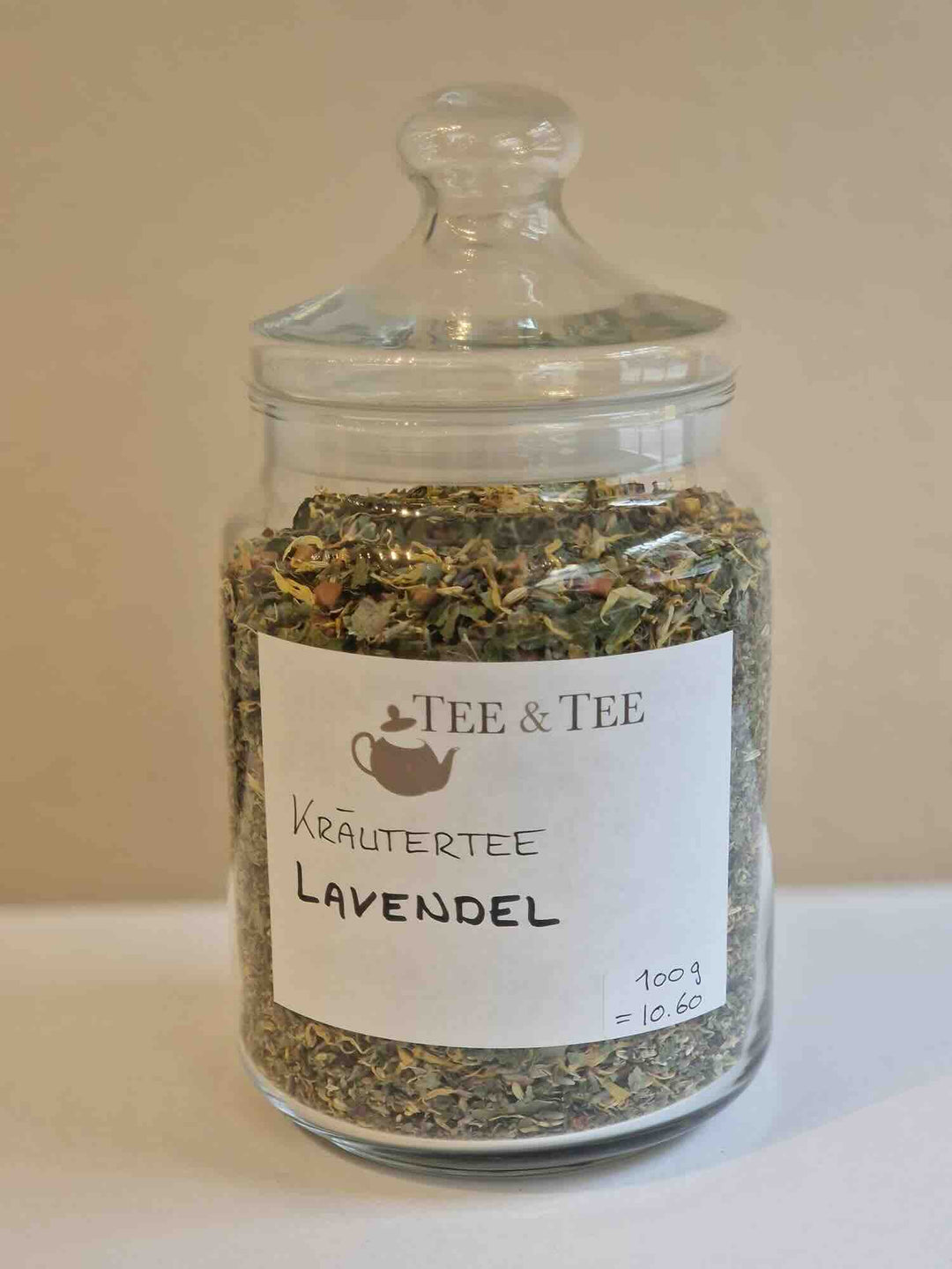 Mélange de tisane à la lavande