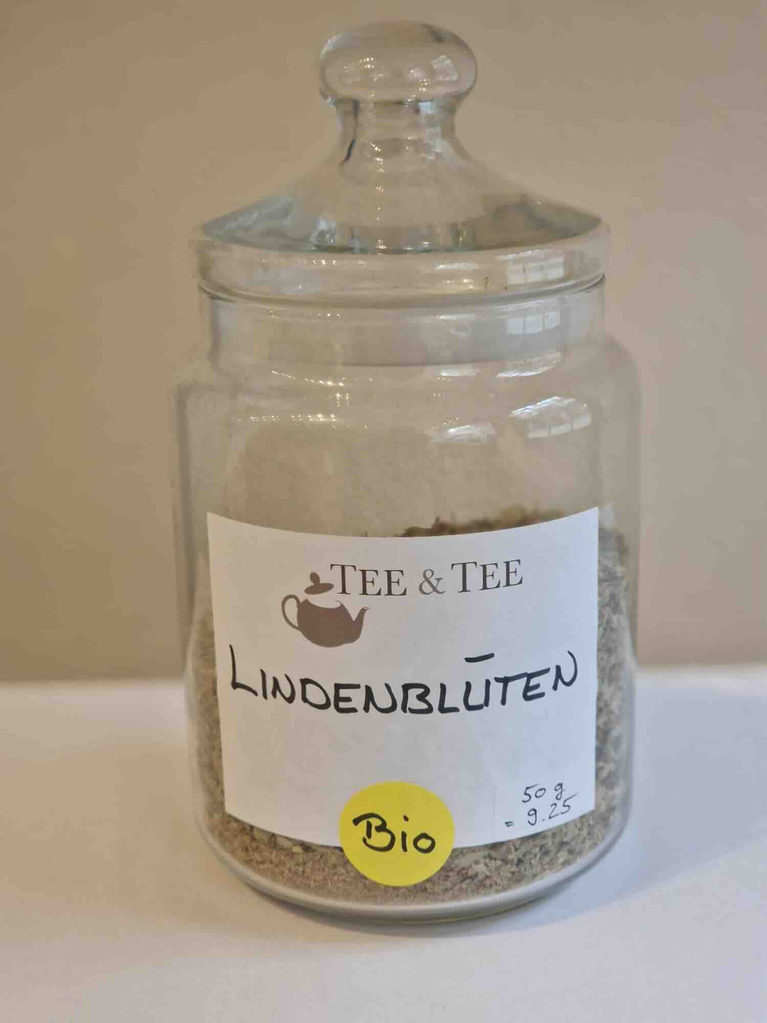 Loose herbs linden blossoms cut organic