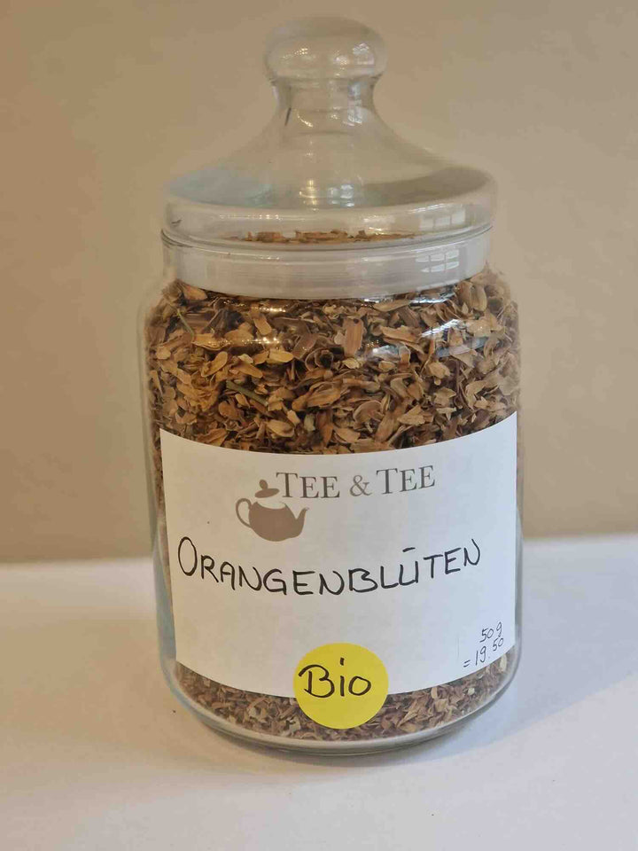 Loose herbs orange blossoms organic