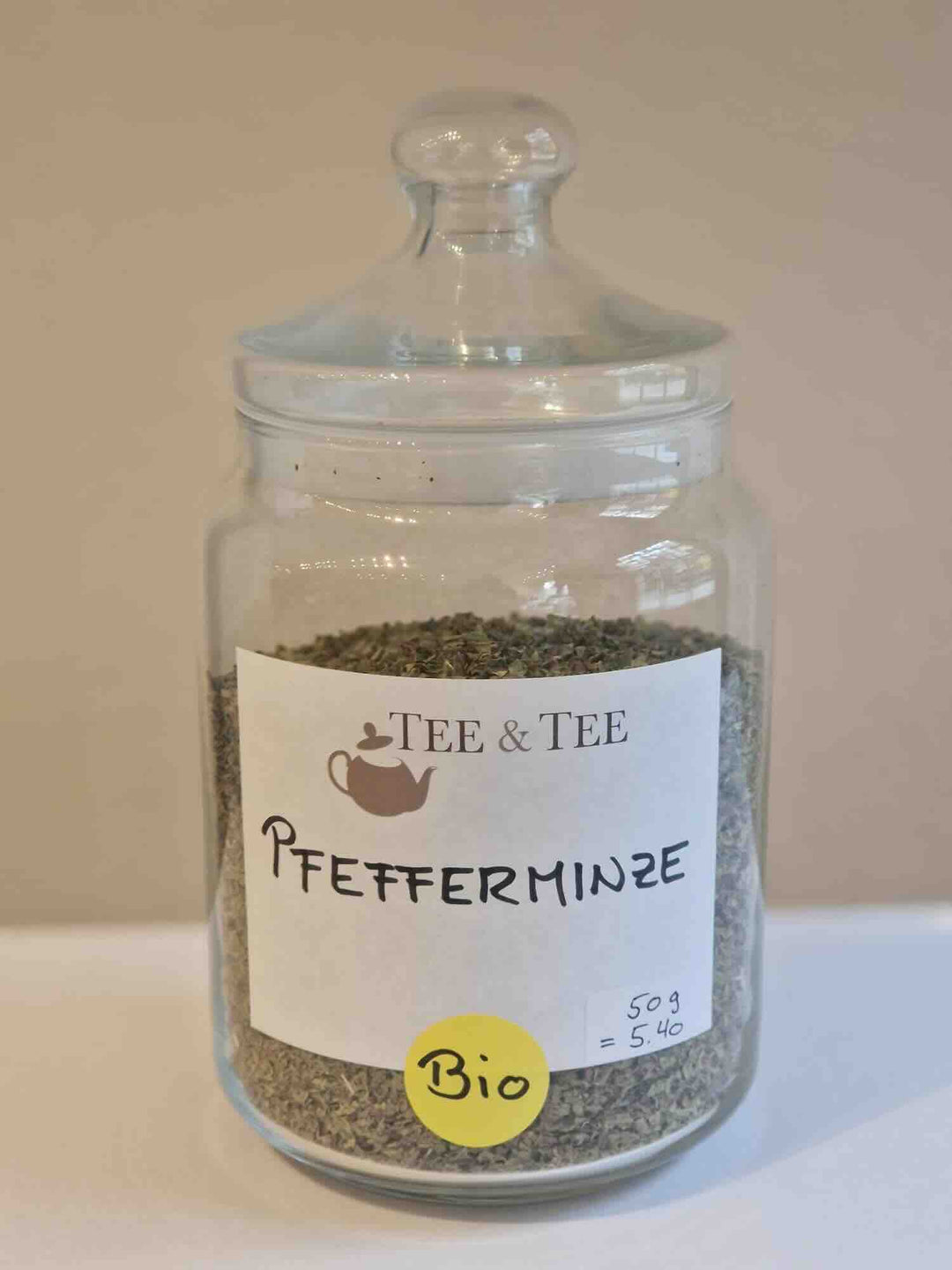 Loose herbs peppermint cut organic