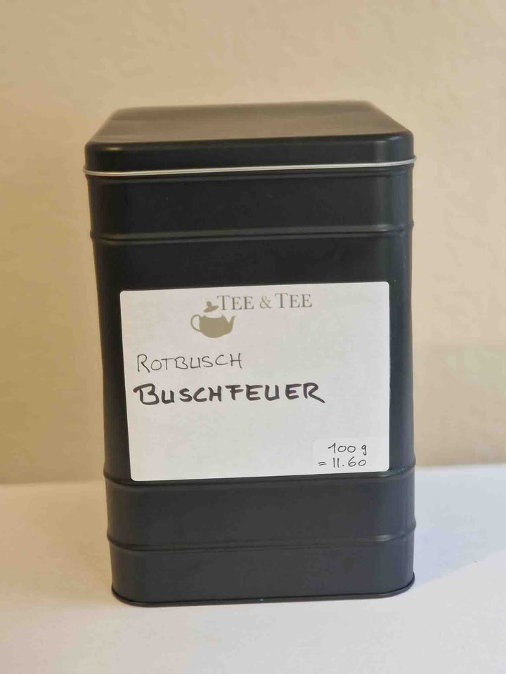 Rotbusch Buschfeuer