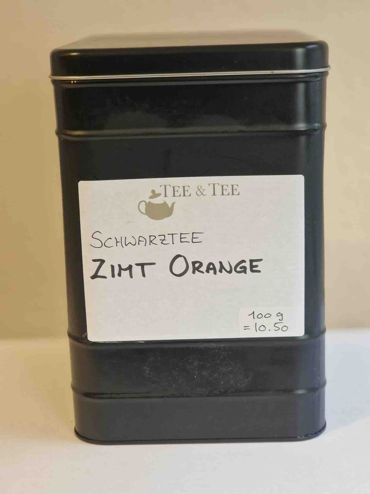 Schwarztee Orange Zimt