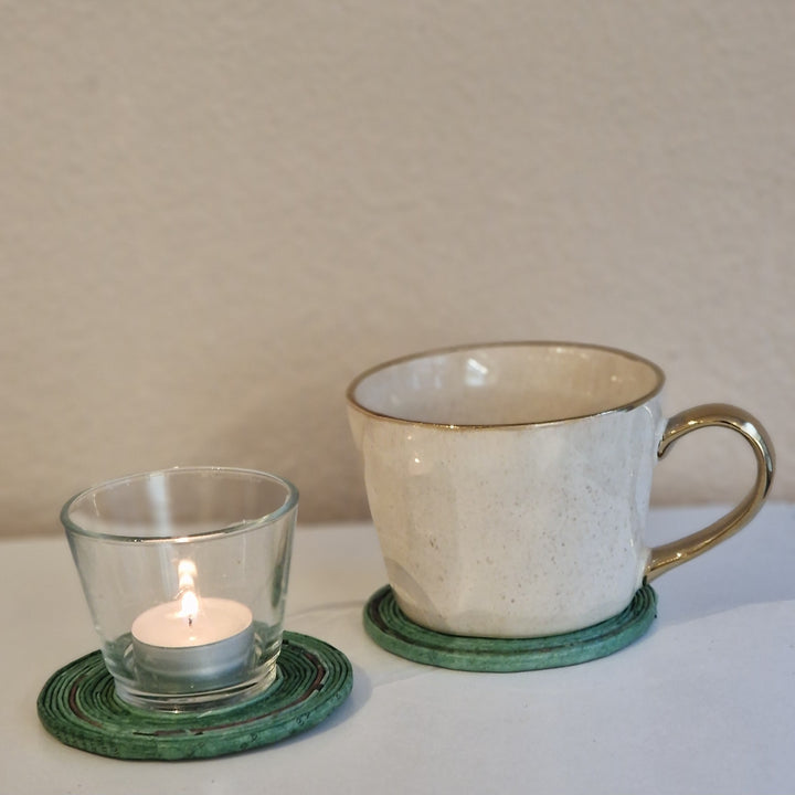 Untersetzer Dunkelgrün