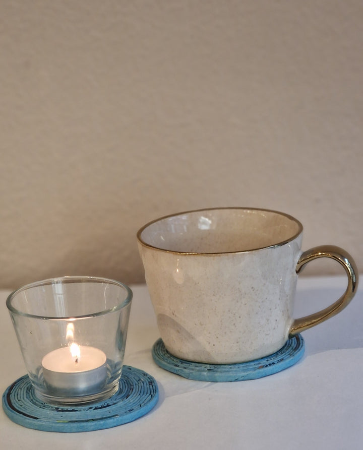 Untersetzer Hellblau