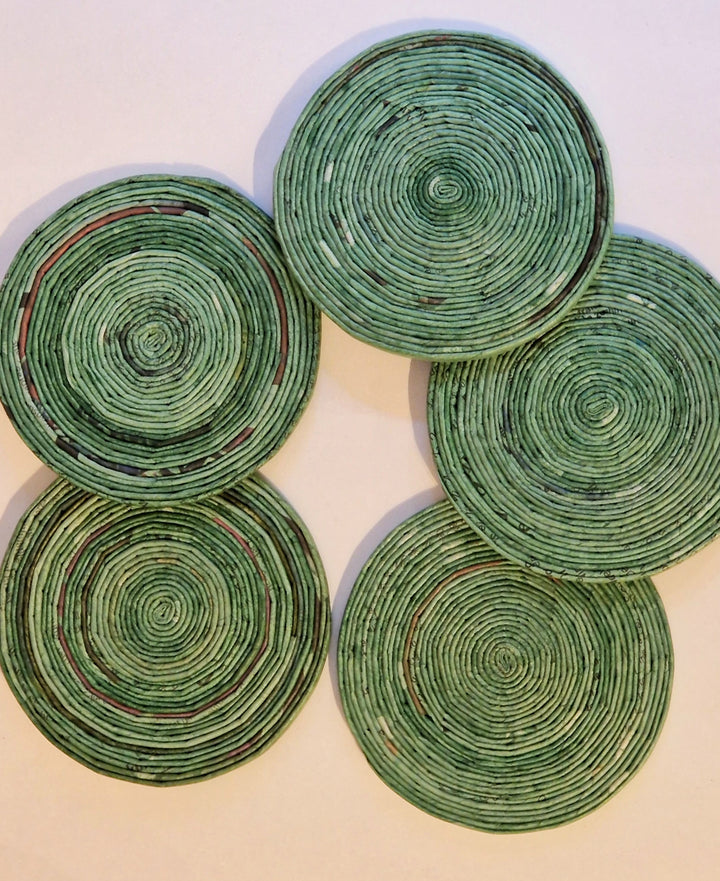 Untersetzer Dunkelgrün